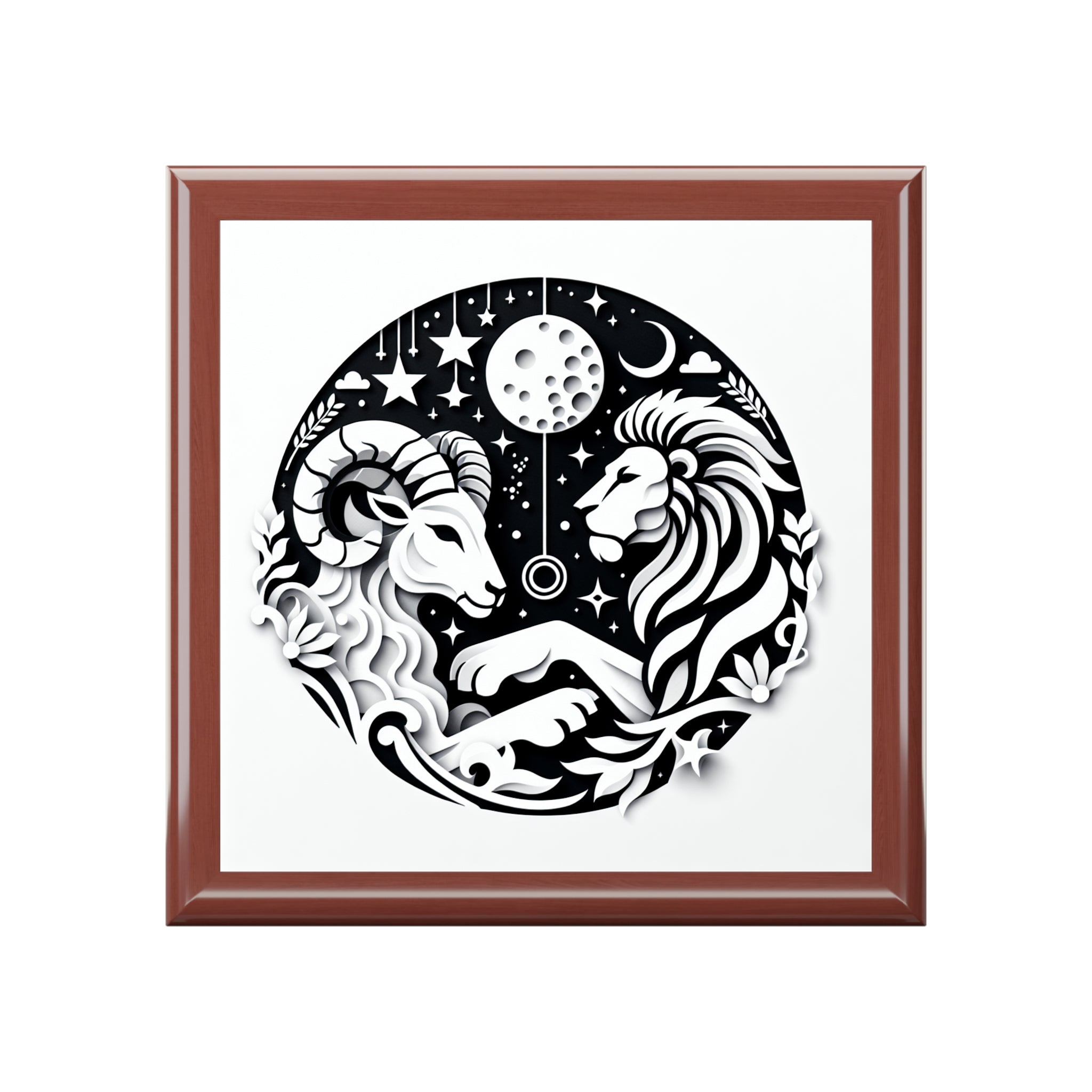 Celestial Zodiac Themed Jewelry Box