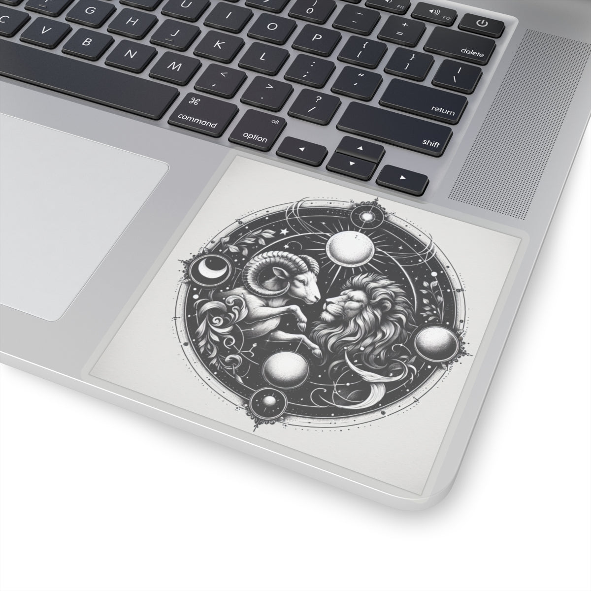 Astrological Lion Ram Sticker