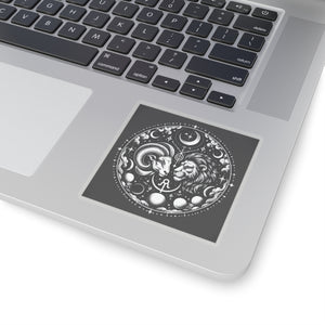 Celestial Zodiac Ram Lion Sticker