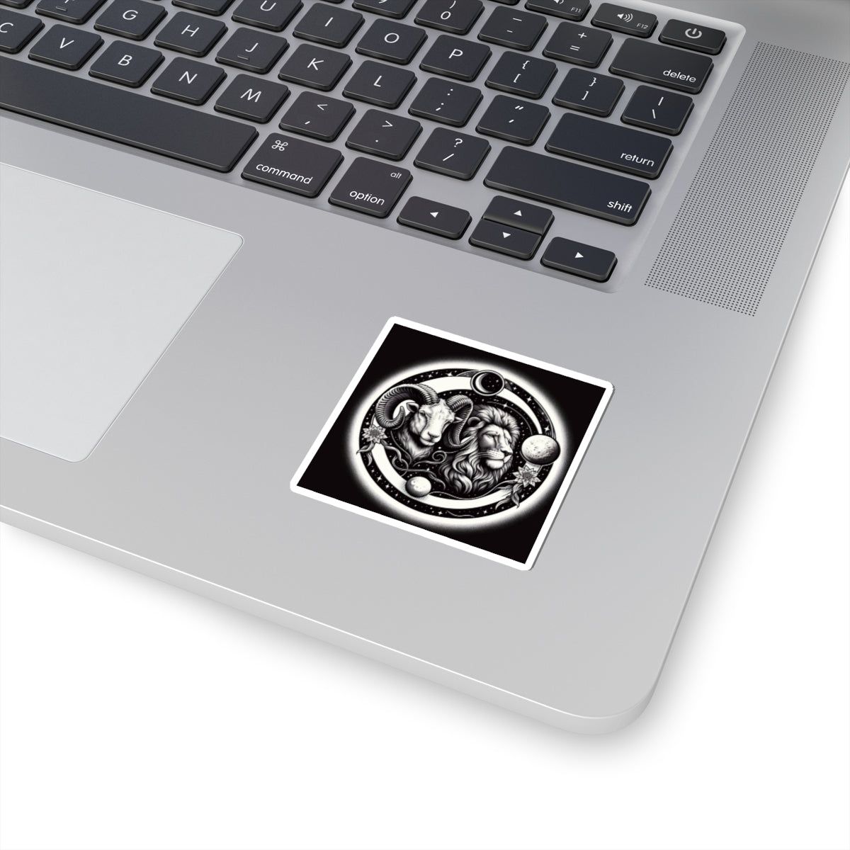Celestial Lion and Ram Sticker