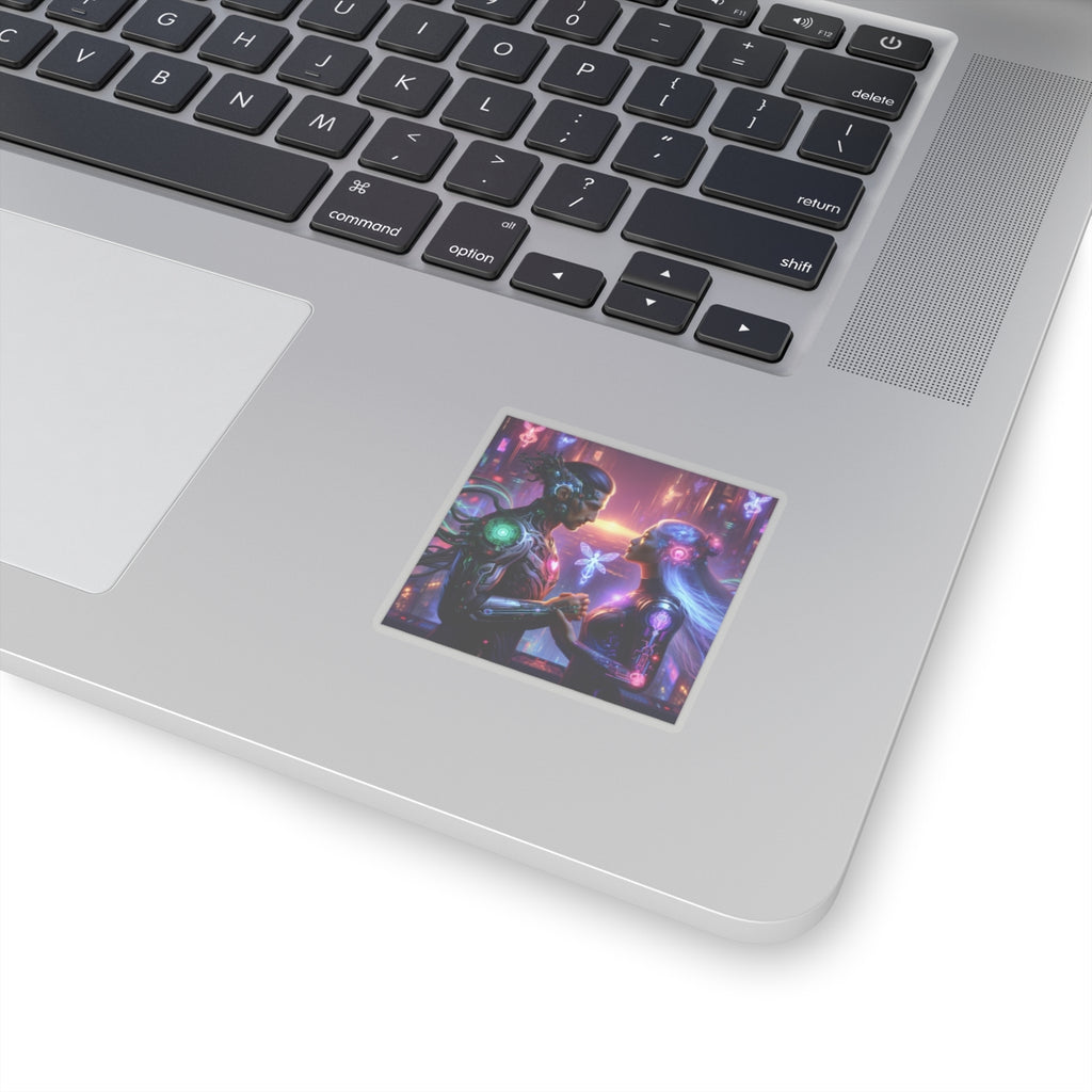 Cyber Love Neon Sticker