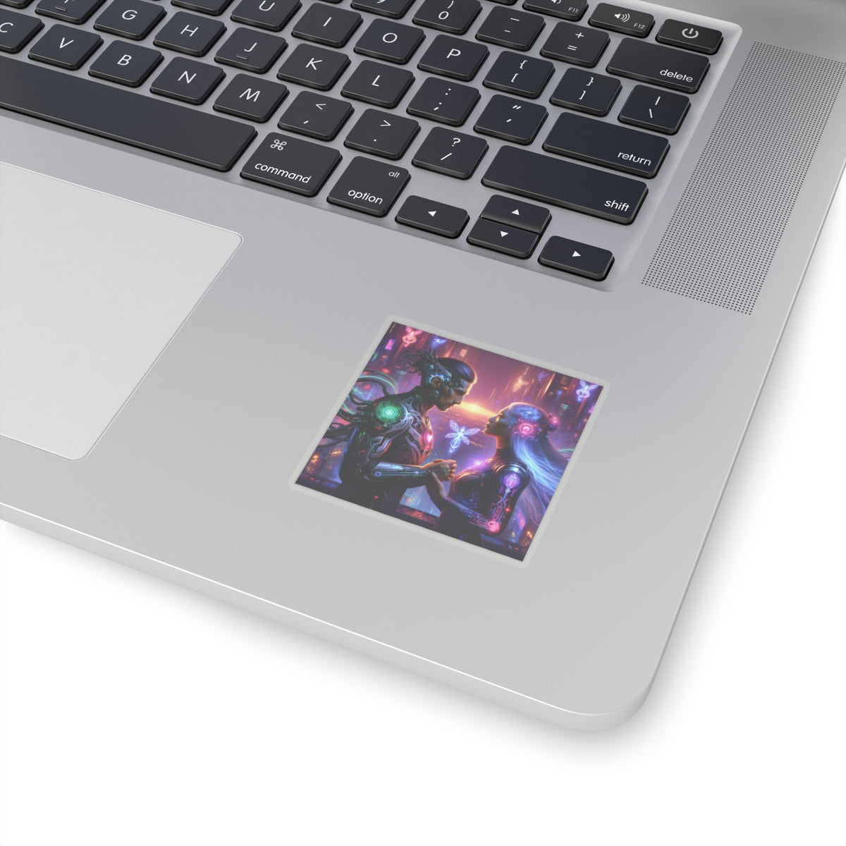 Cyber Love Neon Sticker