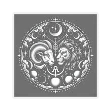 Load image into Gallery viewer, Celestial Zodiac Ram Lion Sticker
