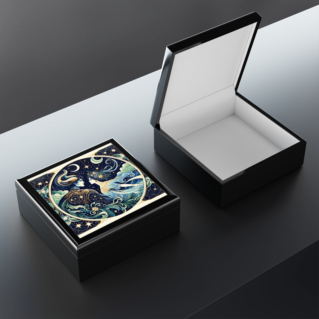 Celestial Lovers Jewelry Box