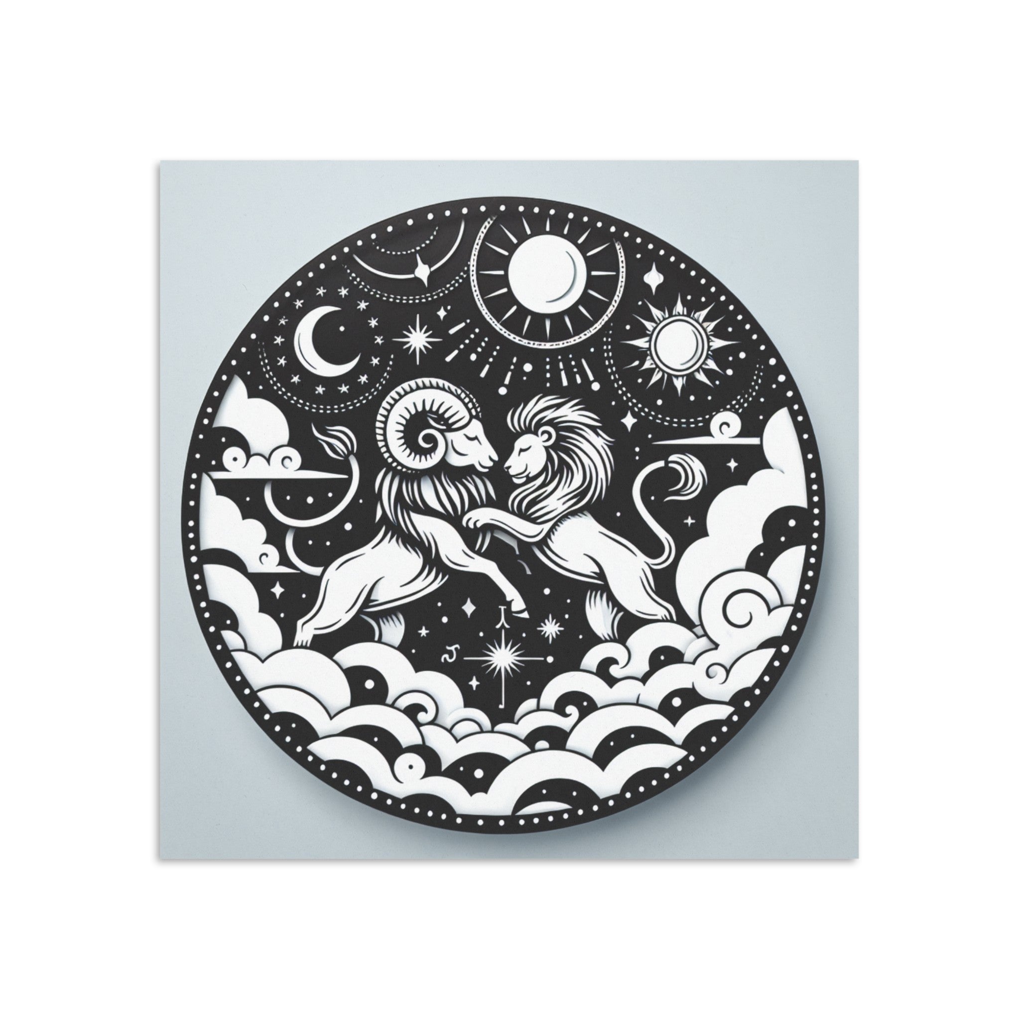 Celestial Zodiac Love Pendant