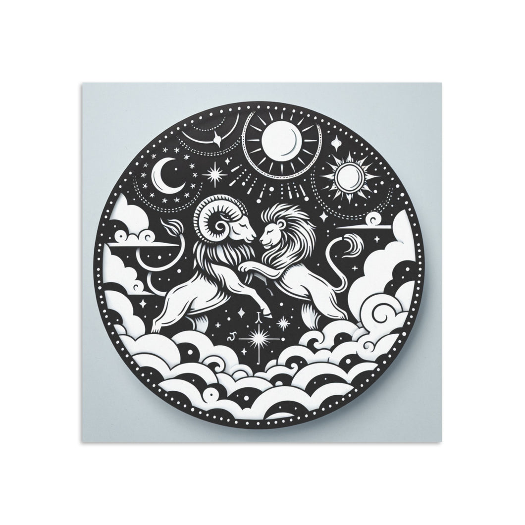 Celestial Zodiac Love Pendant