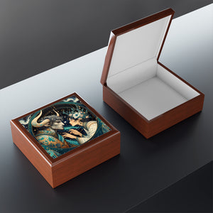 Celestial Taurus Enchanted Jewelry Box