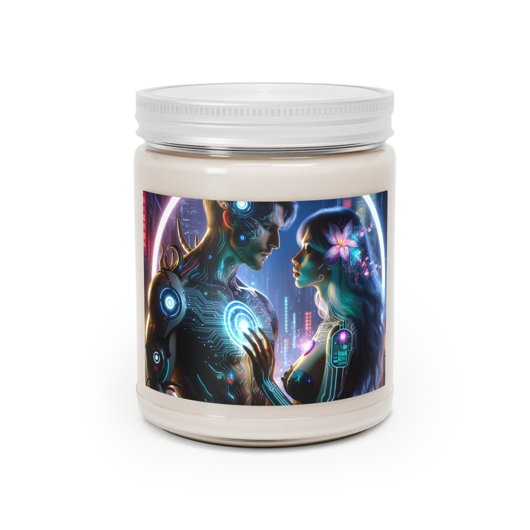 Cyber Blossom Dreams Scented Soy Candle, 9 oz