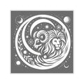 Celestial Lion Zodiac Sticker