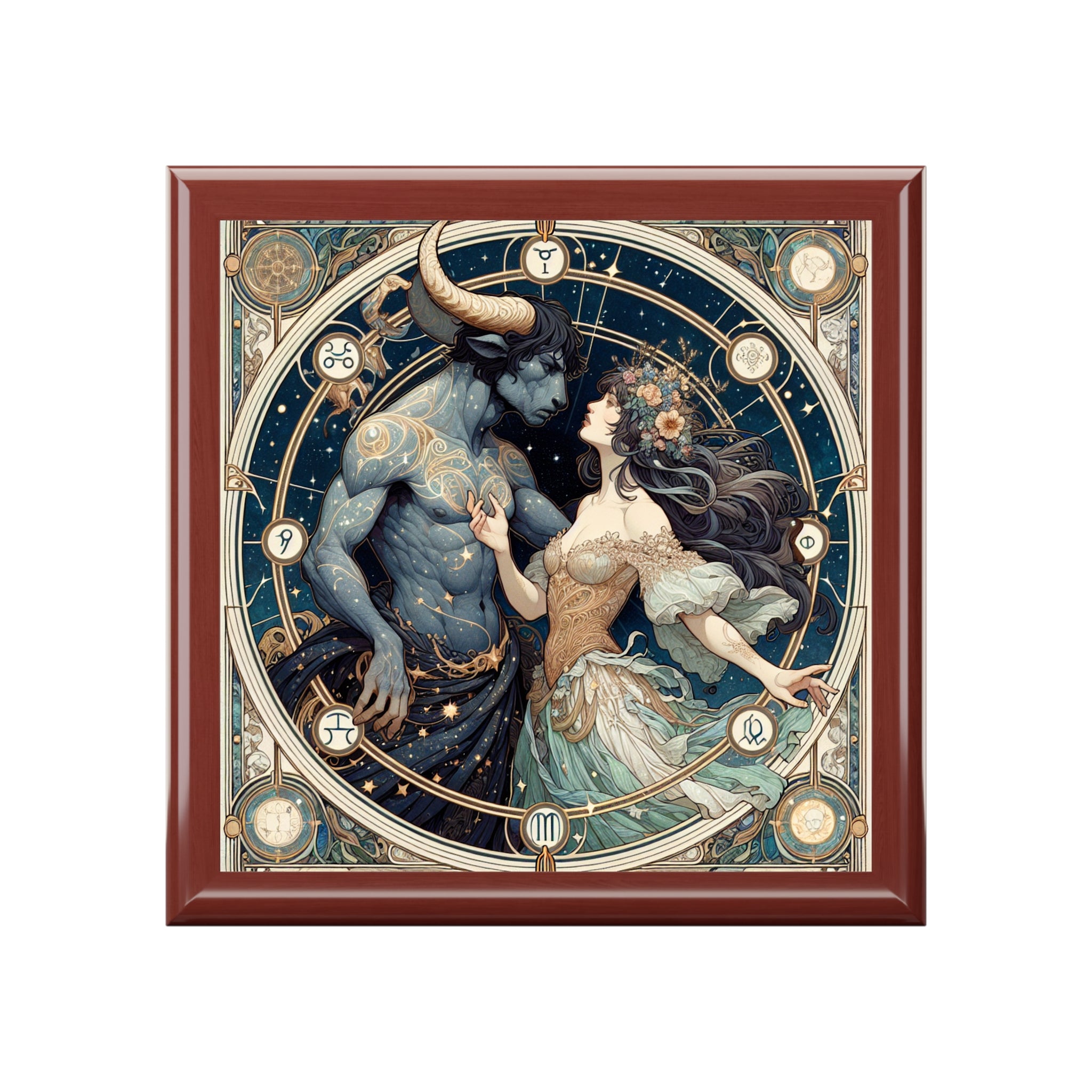 Celestial Zodiac Enchanted Jewelry Box