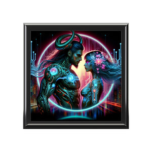 Cyber Love Illuminated Jewelry Box