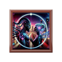 Load image into Gallery viewer, Cyber Love Illuminated Jewelry Box
