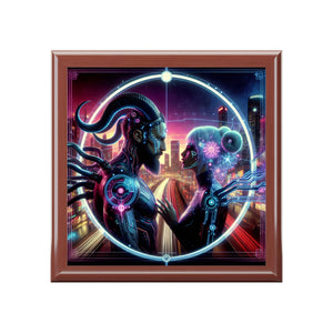 Cyber Love Illuminated Jewelry Box