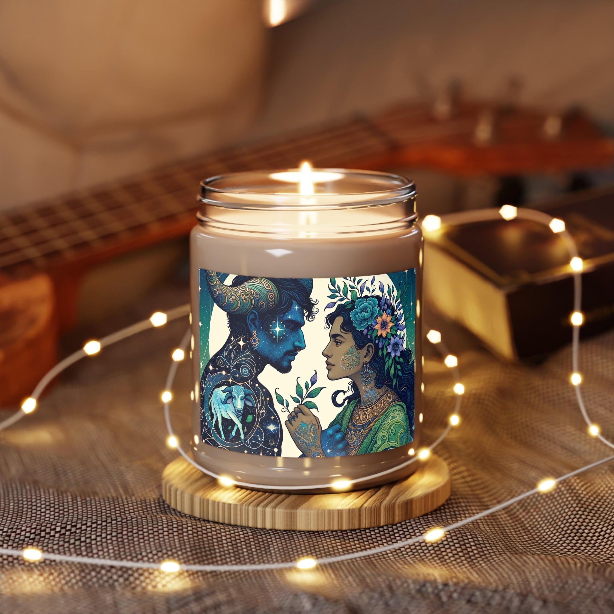 Celestial Embrace Botanical Essence Soy Candle - 9 oz