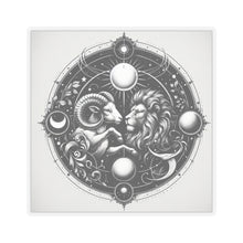 Load image into Gallery viewer, Astrological Lion Ram Sticker
