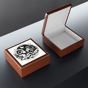 Celestial Zodiac Themed Jewelry Box