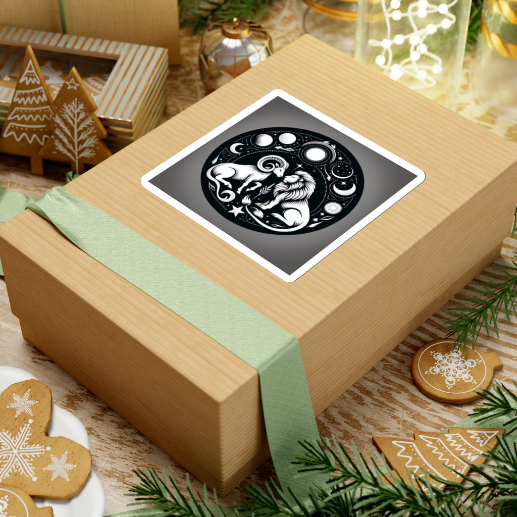 Astrological Lion Ram Sticker