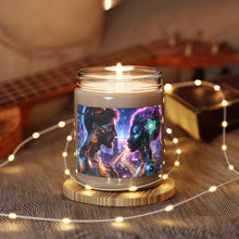 Load image into Gallery viewer, Futuristic Fantasy Floral Fusion Scented Soy Candle, 9 oz.
