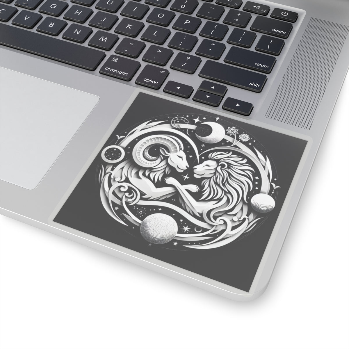 Celestial Lion and Ram Sticker