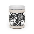 Celestial Harmony Aries & Leo Scented Soy Candle, 9 oz.