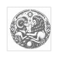 Celestial Lion and Ram Sticker