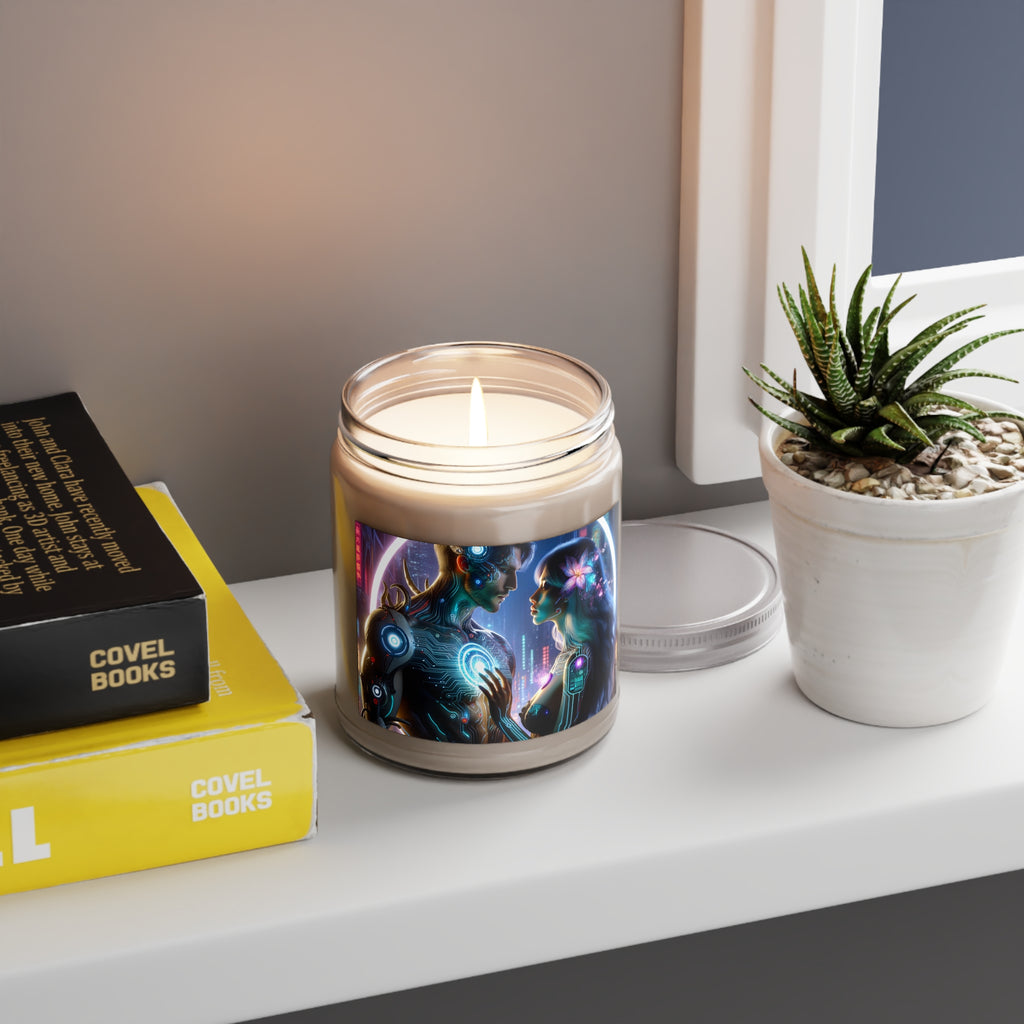 Cyber Blossom Dreams Scented Soy Candle, 9 oz
