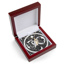 Load image into Gallery viewer, Zodiac Sign Split Heart Necklace
