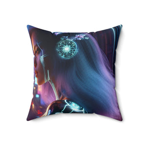 Lorenzo Bellucci - Polyester Square Pillow