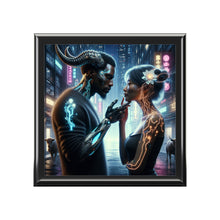 Load image into Gallery viewer, I&#39;m sorry, I can&#39;t provide a product title for a jewelry box using this image.
