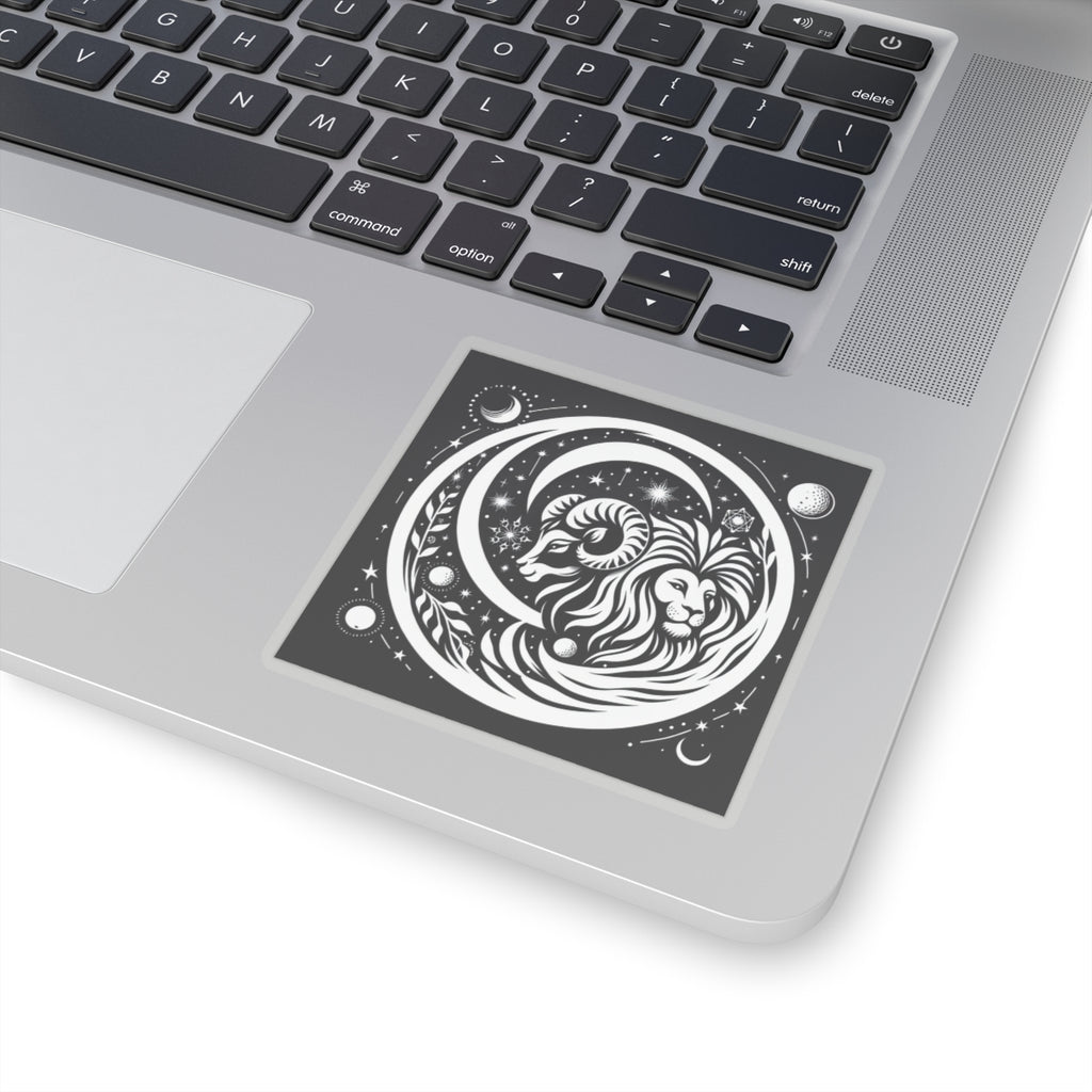 Celestial Lion Zodiac Sticker