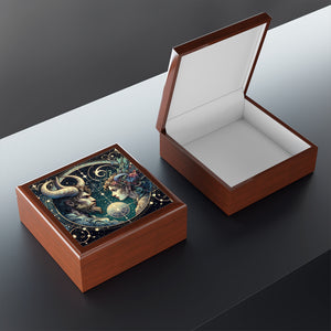 Celestial Zodiac Themed Jewelry Box