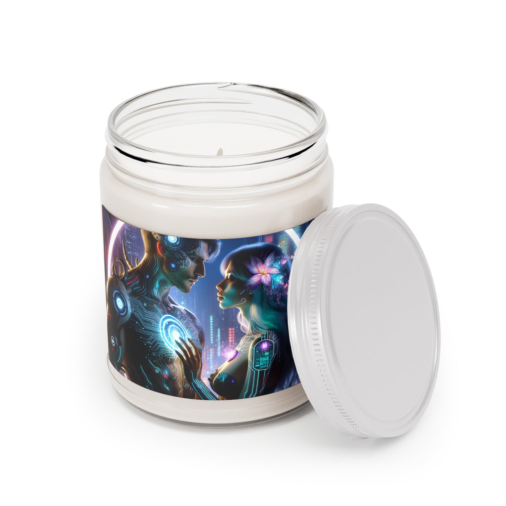 Cyber Blossom Dreams Scented Soy Candle, 9 oz