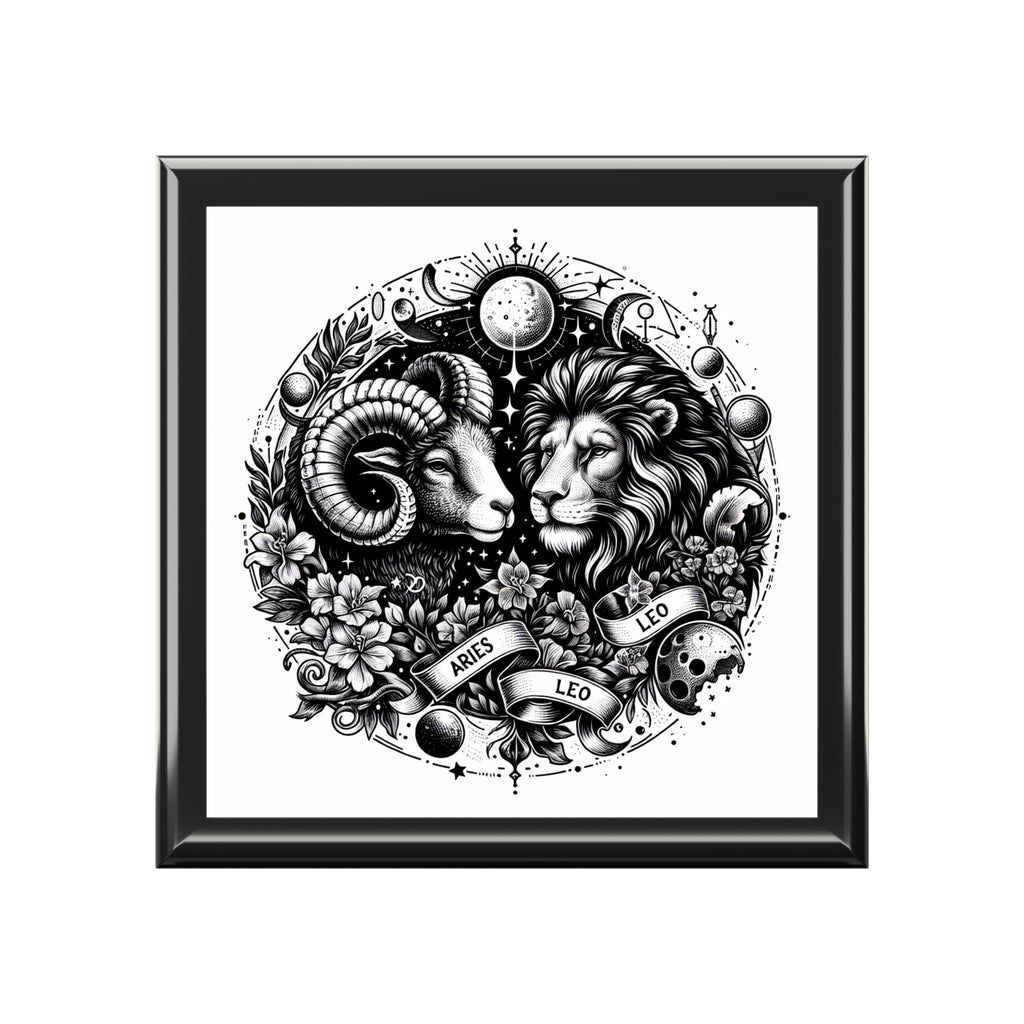 Astrological Elegance Jewelry Box