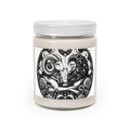 Cosmic Harmony Aries & Leo Zodiac Scented Soy Candle, 9 oz