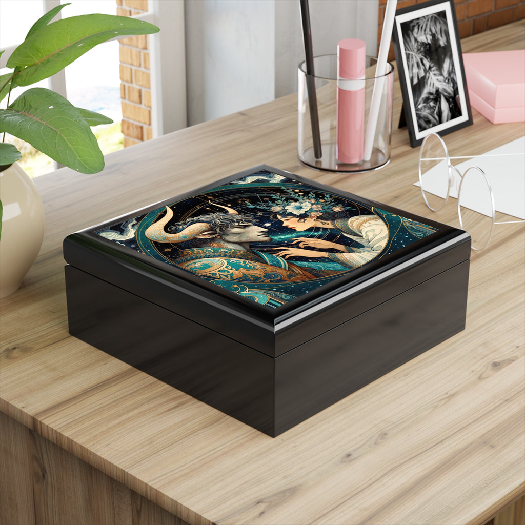 Celestial Taurus Enchanted Jewelry Box
