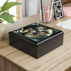 Celestial Taurus Enchanted Jewelry Box