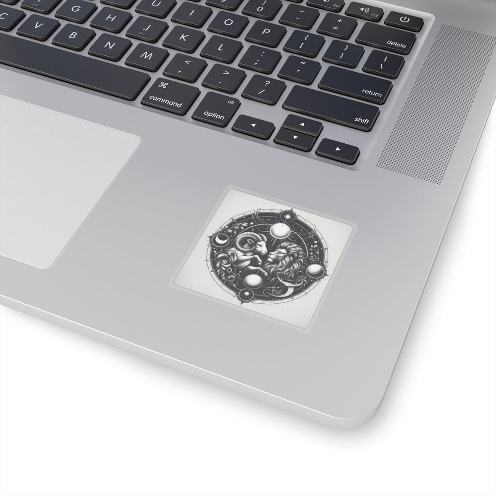 Astrological Lion Ram Sticker