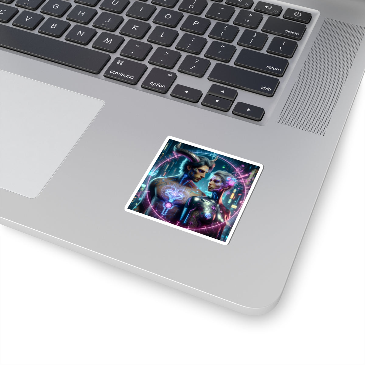 Cyber Love Neon Sticker