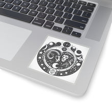 Load image into Gallery viewer, Astrological Lion and Ram Sticker
