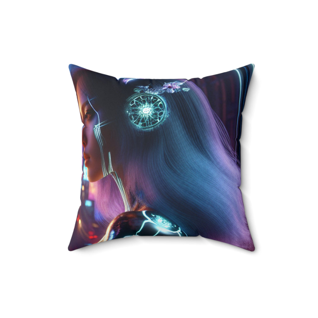 Lorenzo Bellucci - Polyester Square Pillow