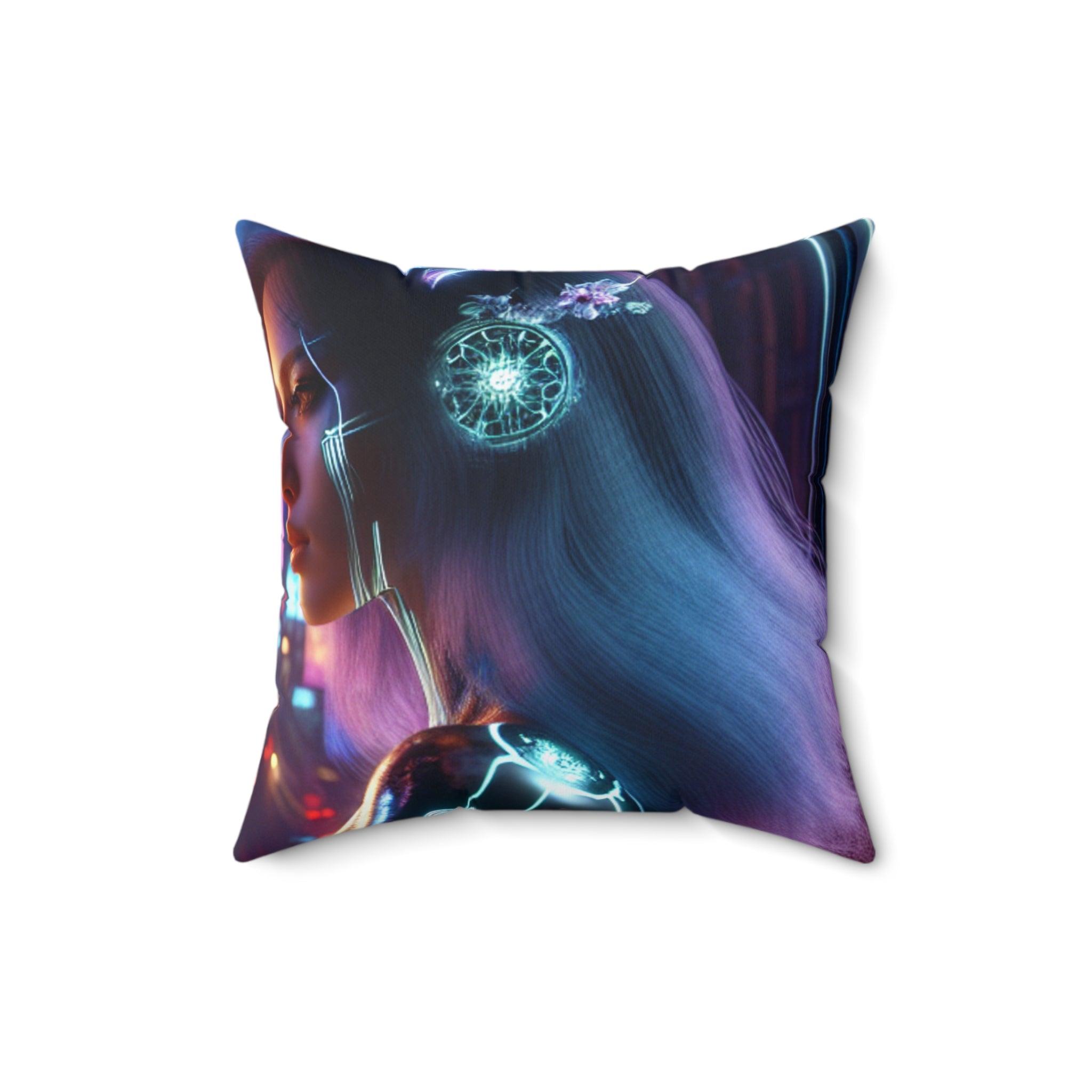 Lorenzo Bellucci - Polyester Square Pillow