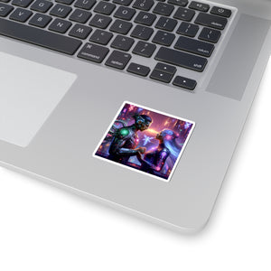 Cyber Love Neon Sticker