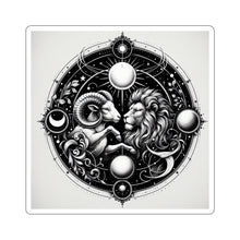 Load image into Gallery viewer, Astrological Lion Ram Sticker

