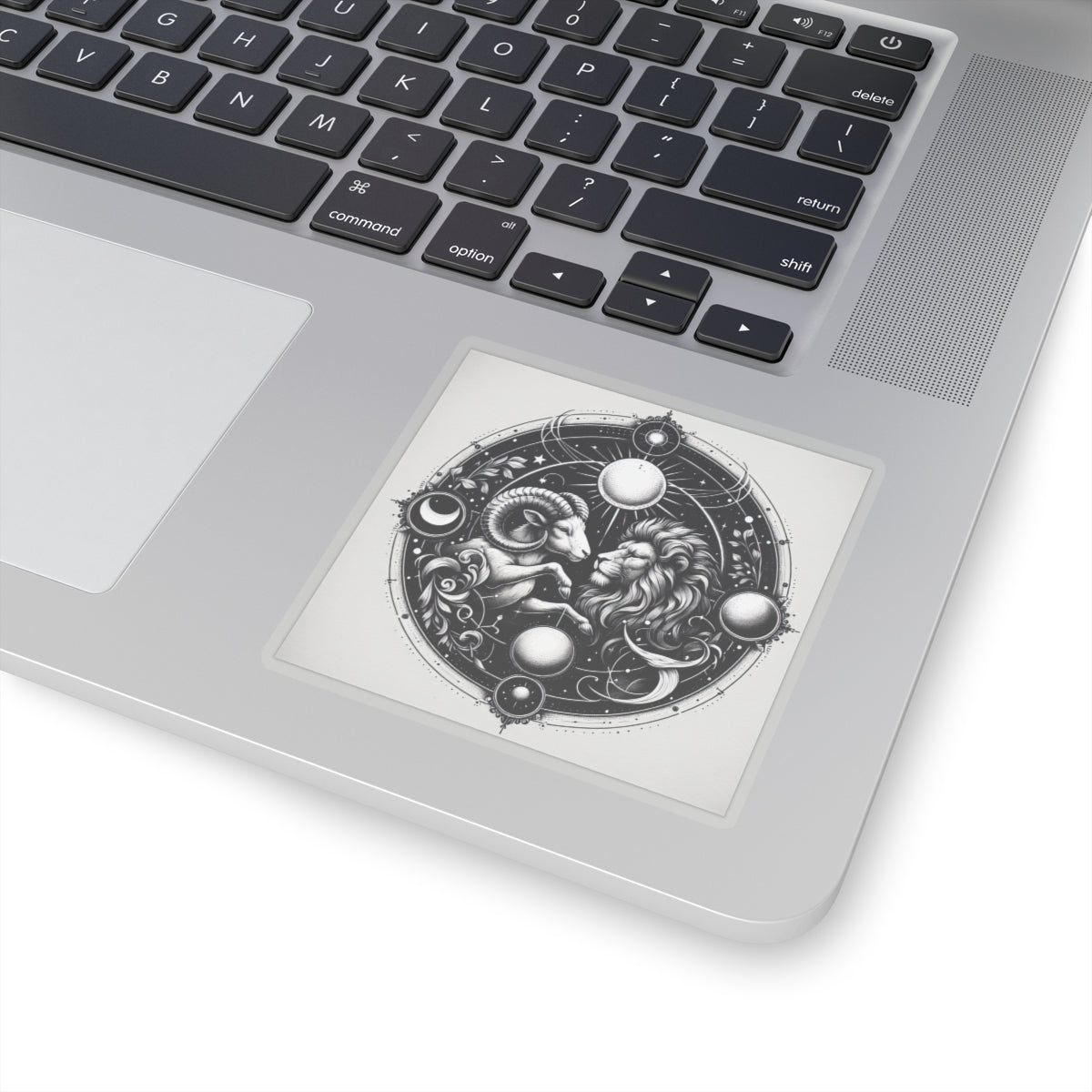 Astrological Lion Ram Sticker