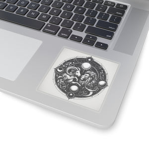 Astrological Lion Ram Sticker