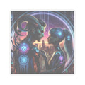 Cyber Love Cityscape Sticker