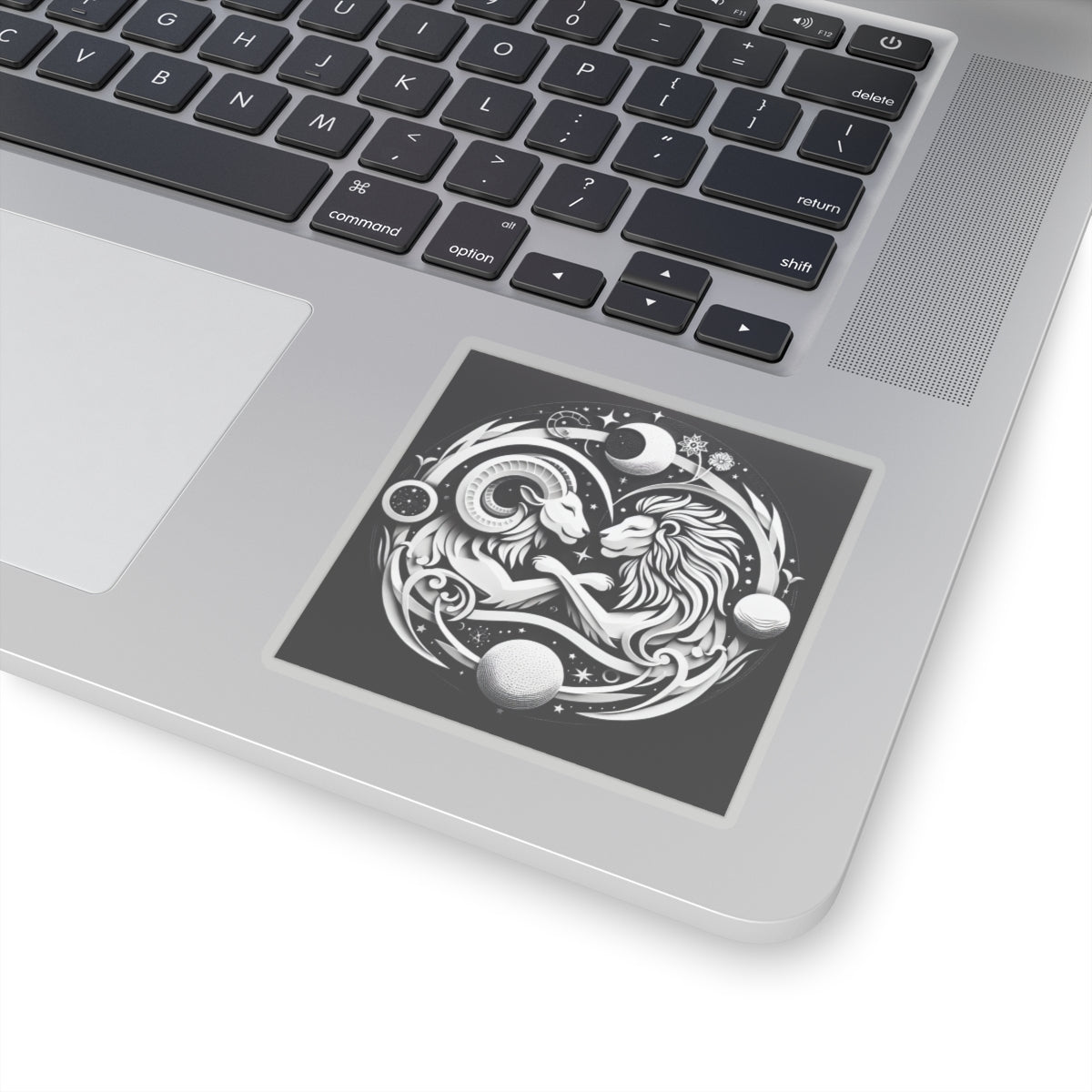Celestial Lion and Ram Sticker