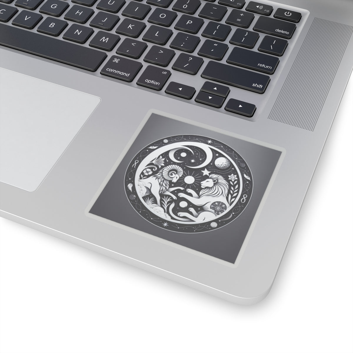 Celestial Lion Yin Yang Sticker