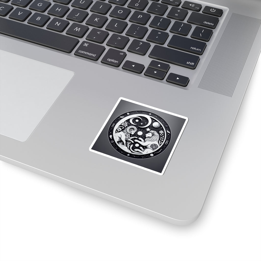 Celestial Lion Yin Yang Sticker