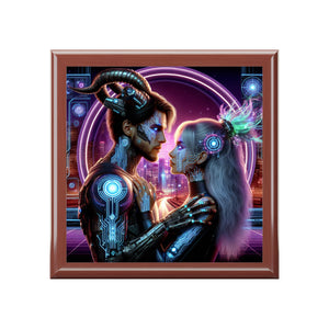 Cyber Love Illuminated Jewelry Box